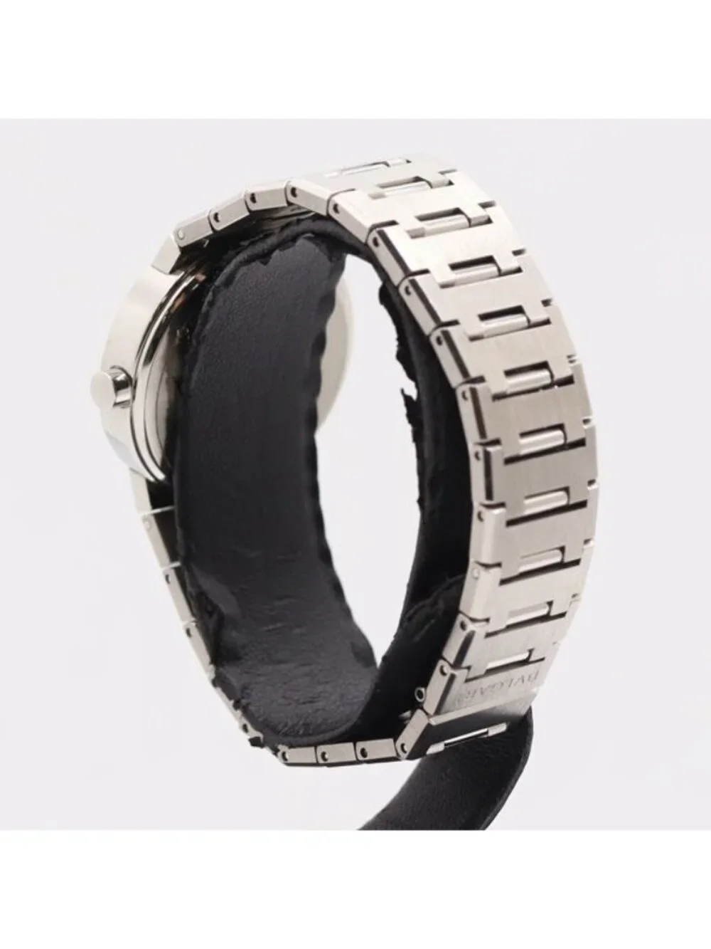 Bvlgari with 3 Frames Quartz Date Black Dial Watch